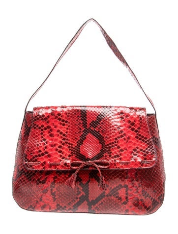 Snakeskin Shoulder Bag