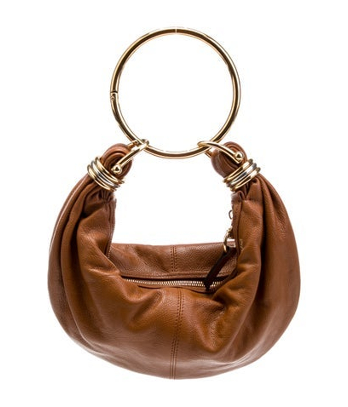 Chloe Leather Bracelet Hobo Small