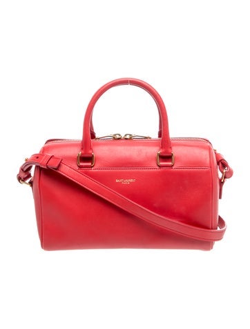 Leather Top Handle Bag