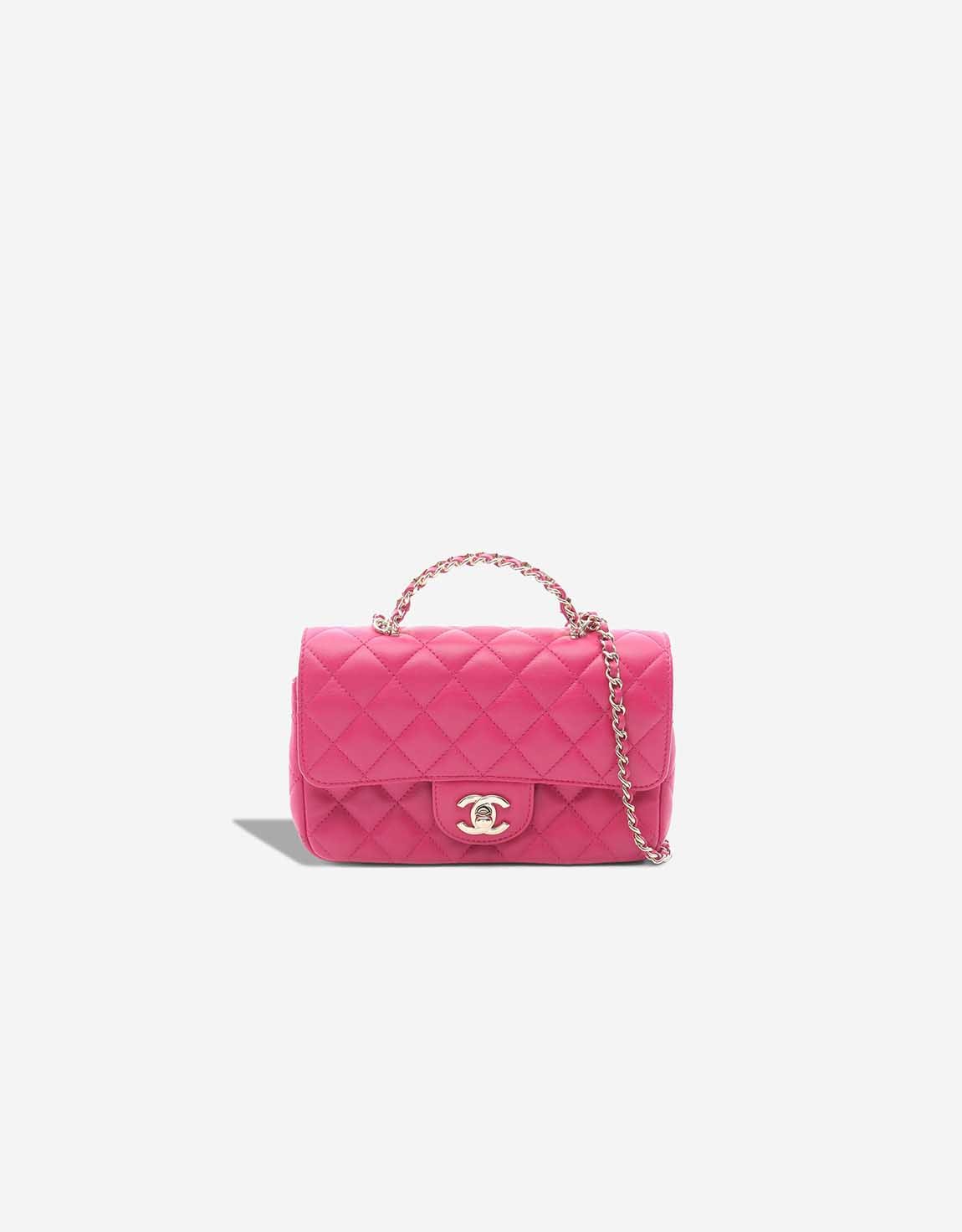 
		Timeless Handle Mini Rectangular Lamb Pink    