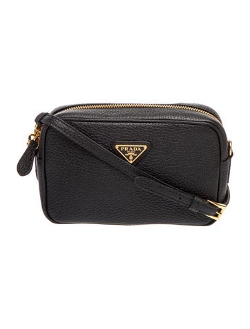 Vitello Daino Leather Crossbody Bag