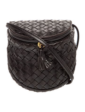 Intrecciato Crossbody Bag Vintage