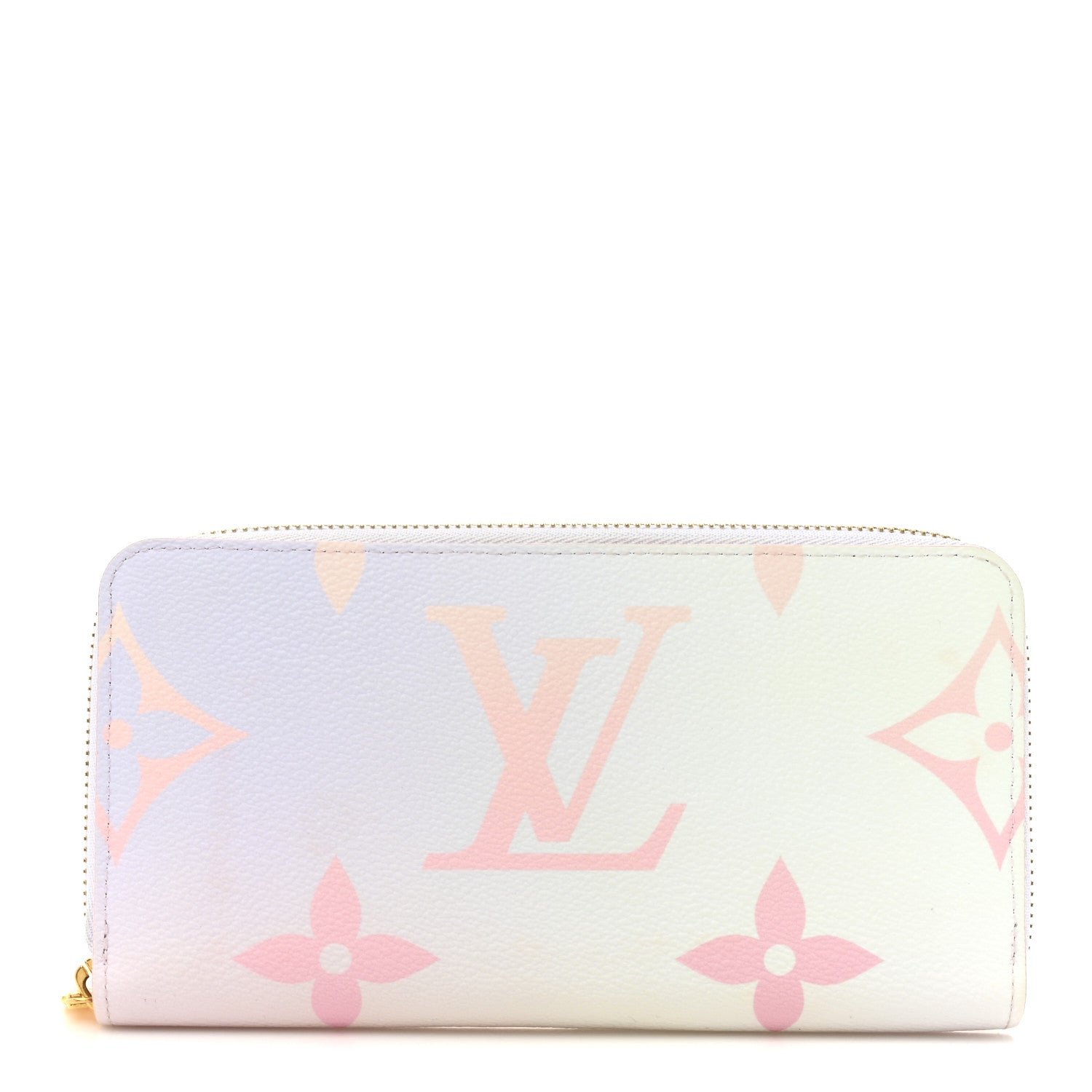 Louis Vuitton Monogram Giant Spring In The City Zippy Wallet Sunrise Pastel