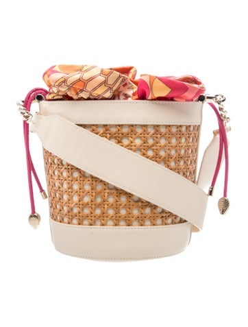 Straw Bucket Bag