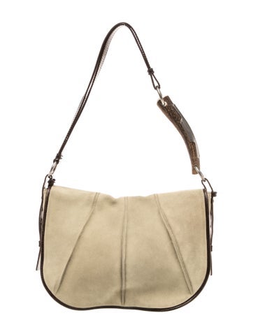 Suede Shoulder Bag
