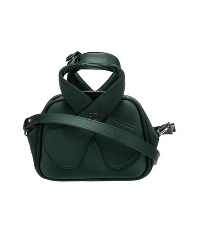 Courreges Satin Crossbody Bag