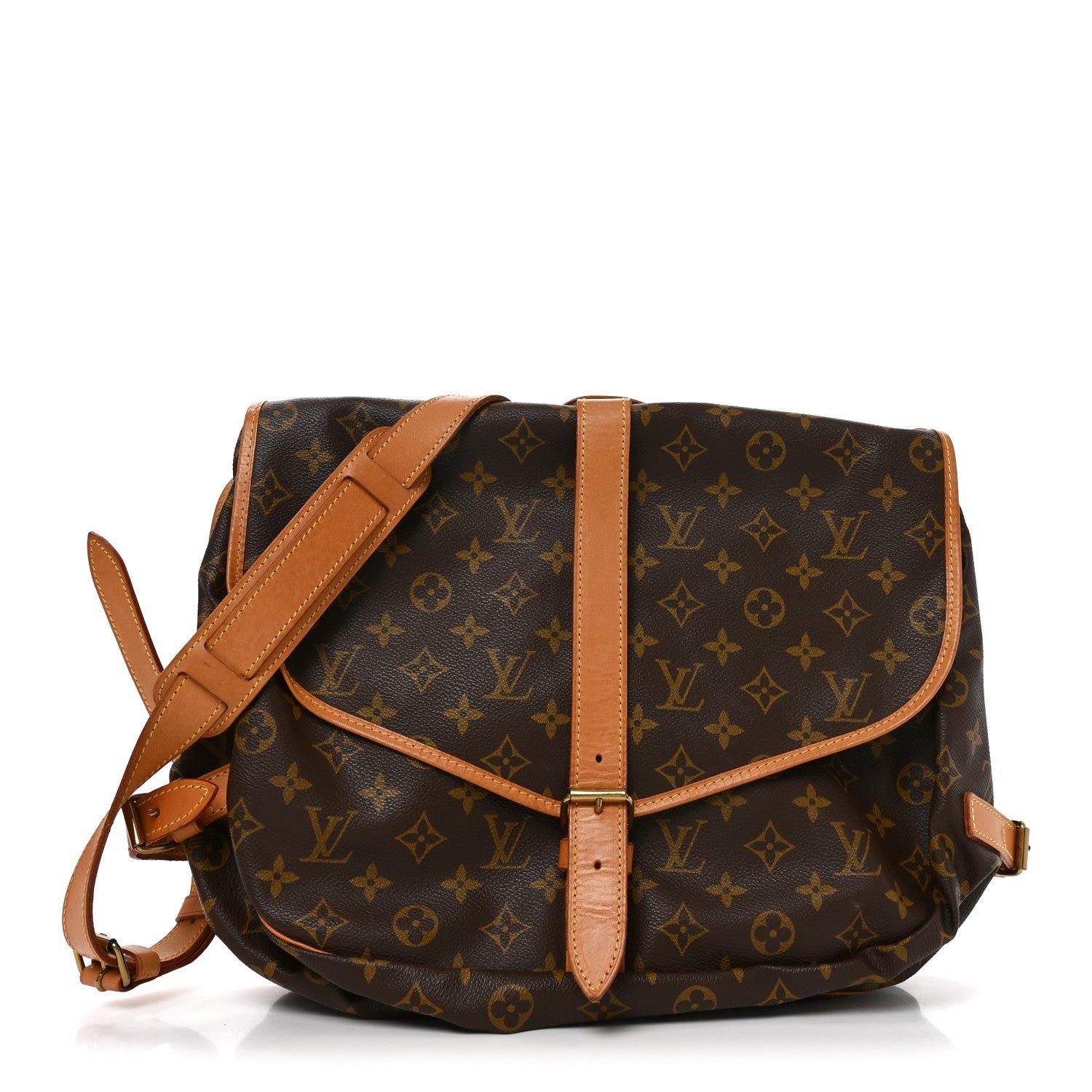 Louis Vuitton Monogram Saumur 35