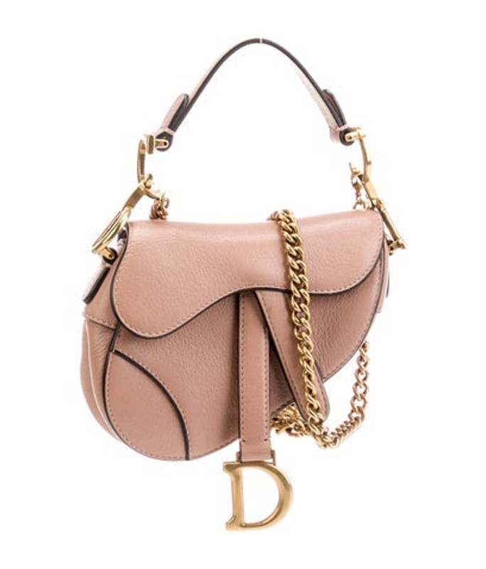 Dior Dior Leather Saddle Micro