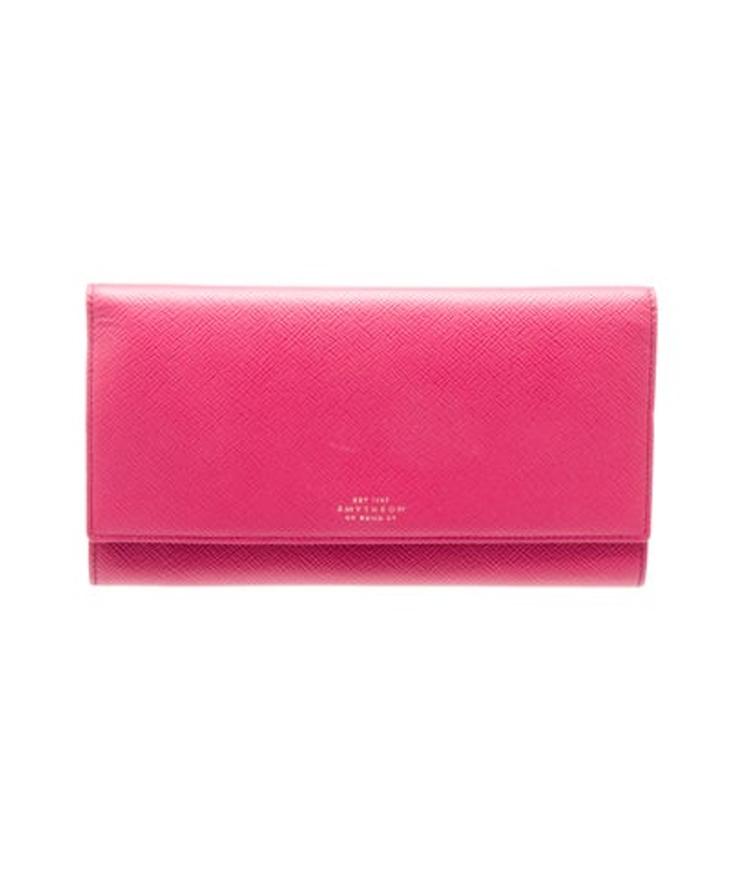 Smythson Leather Clutch