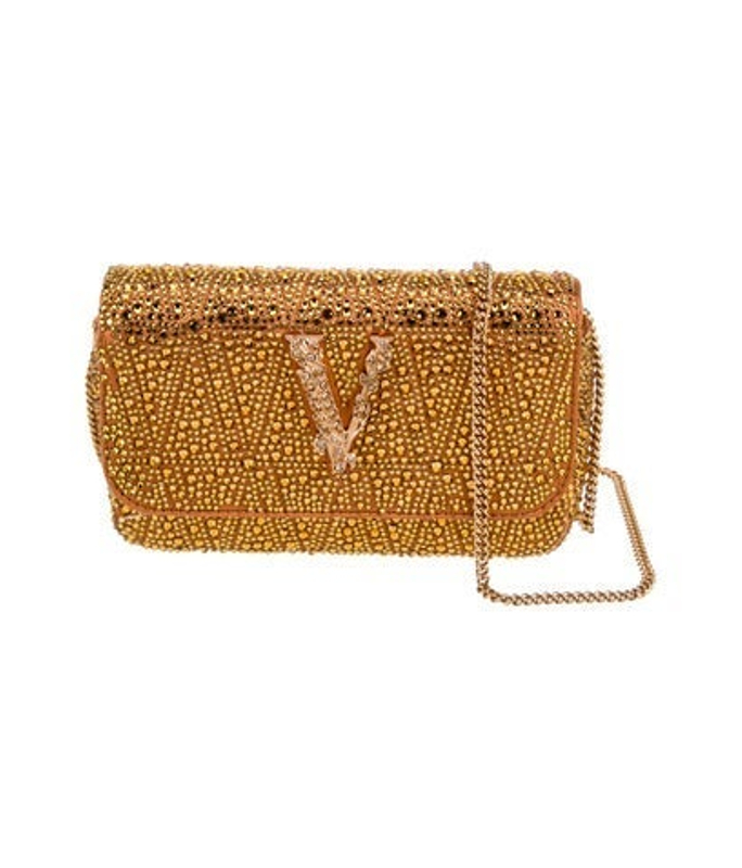 Versace Satin Clutch