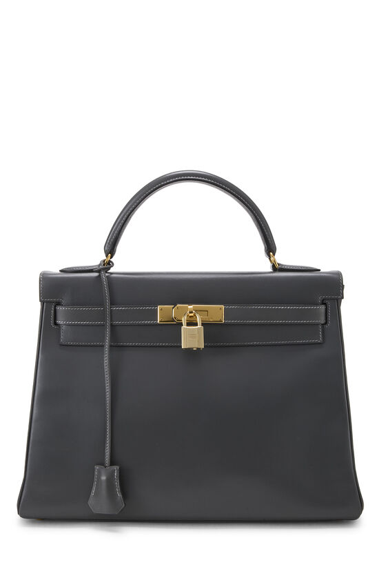 Hermes Ardoise Box Kelly Retourne 32