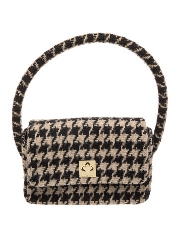Tweed Top Handle Bag
