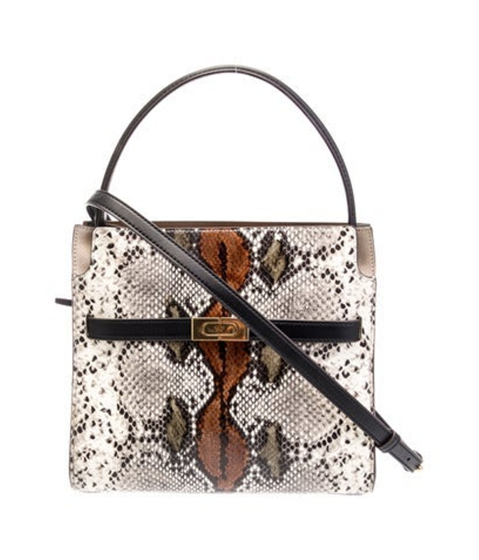 Tory Burch Burch Leather Top Handle Bag