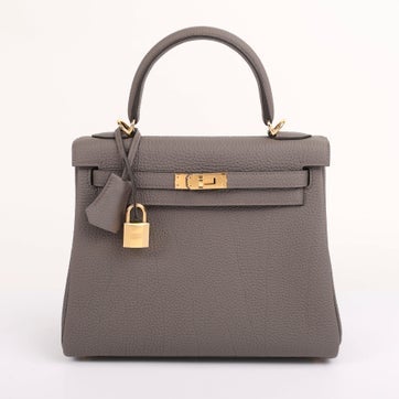 Hermes Togo Leather Retourne Kelly 25 2025