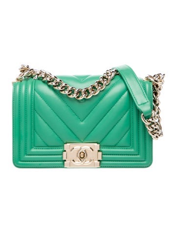 Small Chevron Boy Bag
