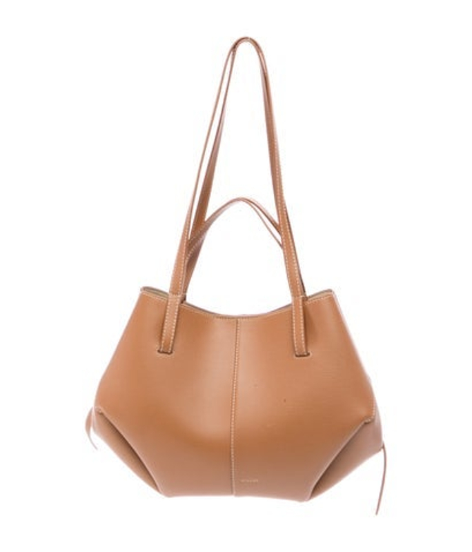 Polene Leather Shoulder Bag