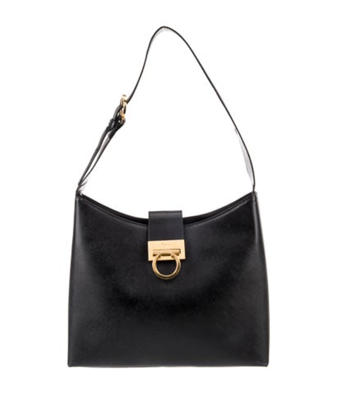 Salvatore Ferragamo Ferragamo Saffiano Leather Shoulder Bag