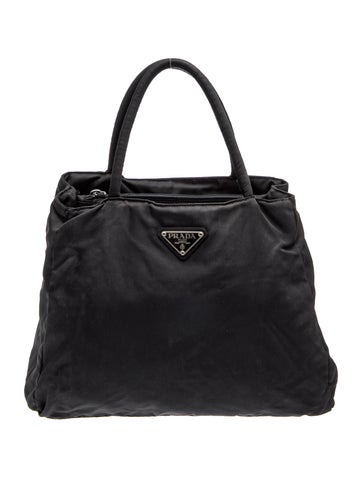 Prada Vela Nylon Top Handle Bag Vintage