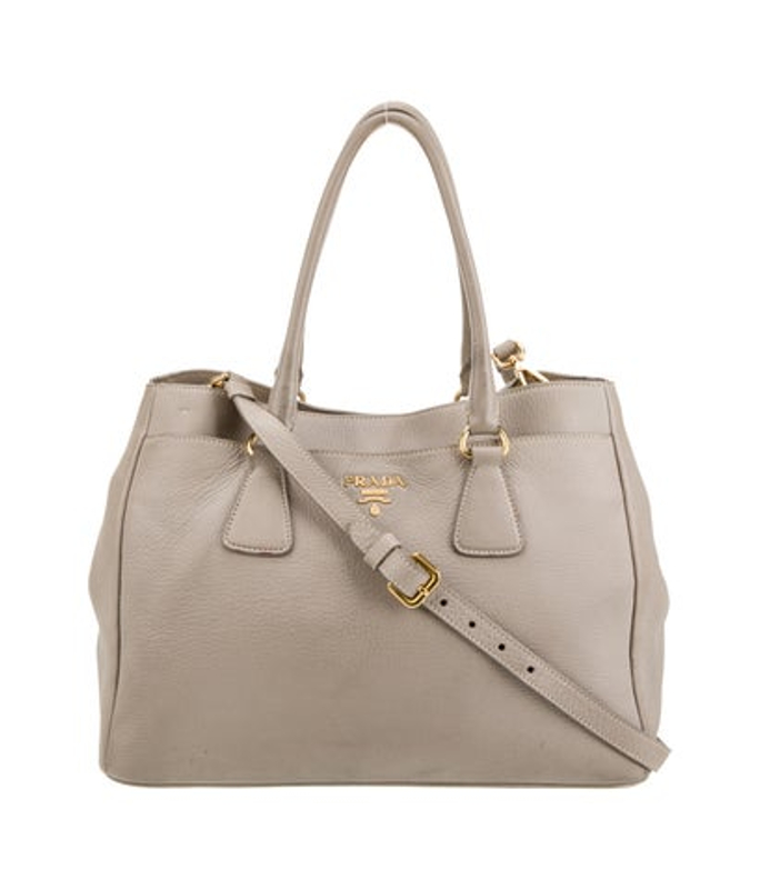 Prada Vitello Daino Leather Galleria Tote