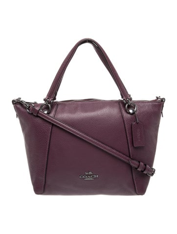 Leather Top Handle Bag