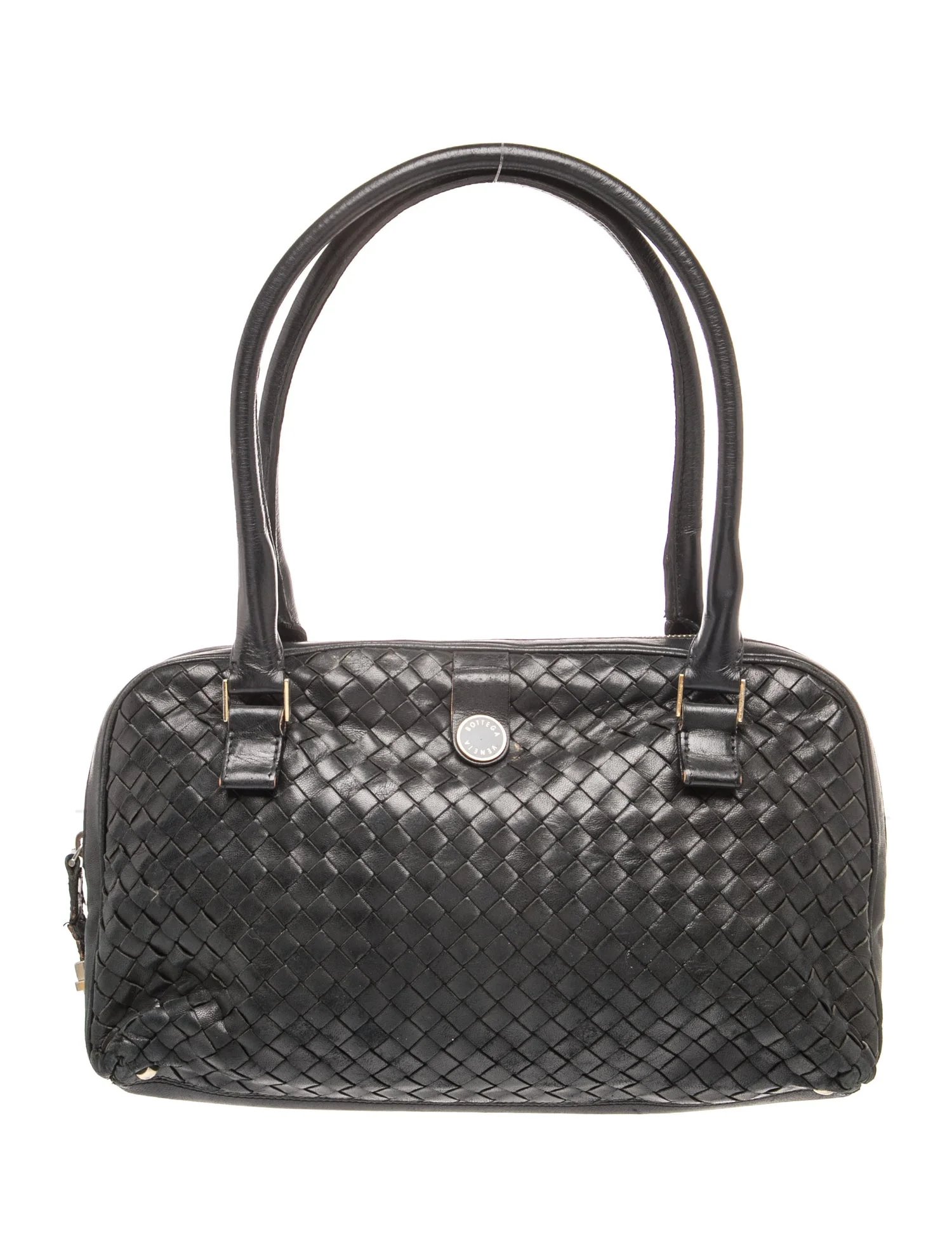 Intrecciato Shoulder Bag Vintage