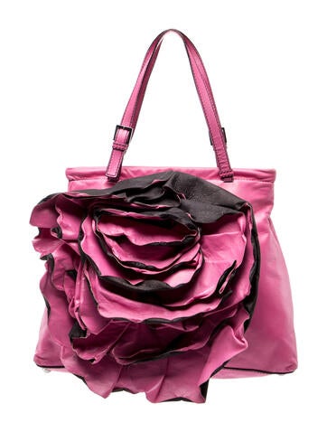 Leather Shoulder Bag Large