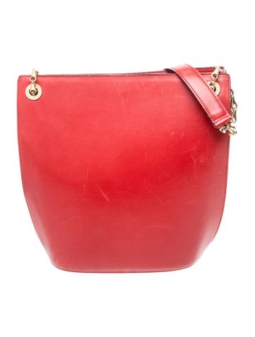 Leather Leather Chain Bag Vintage