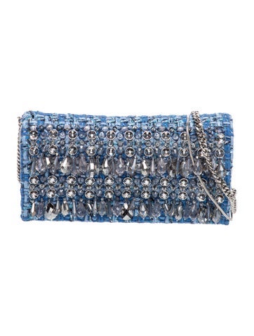 Carolina Herrera Tweed Shoulder Bag w/ Tags