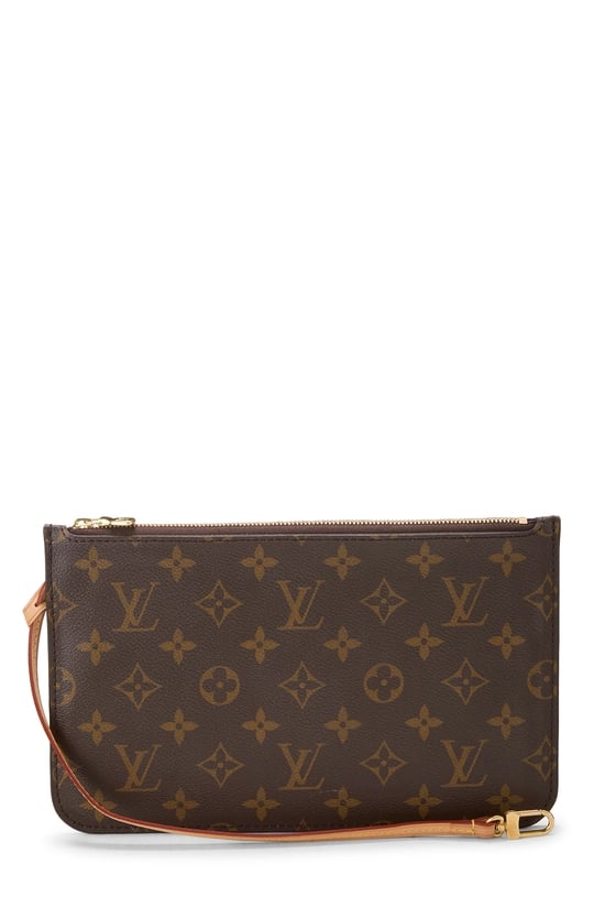 Louis Vuitton Monogram Canvas Neverfull Pouch MM NM