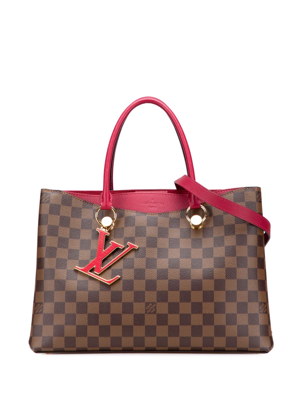 2019 Damier Ebene Riverside satchel