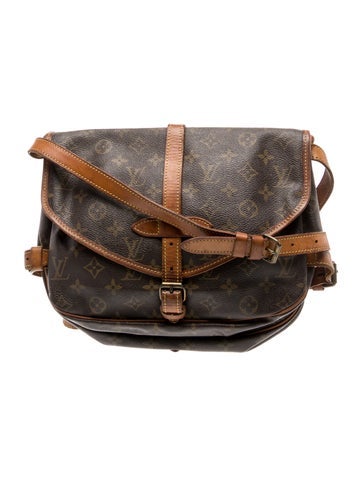 LV Monogram Saumur 30