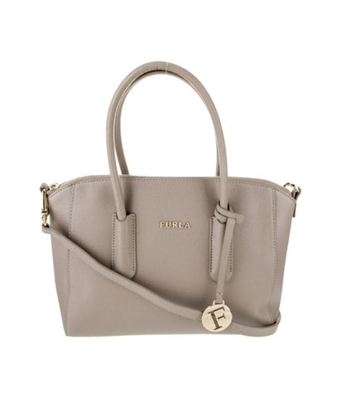 Furla Saffiano Leather Top Handle Bag