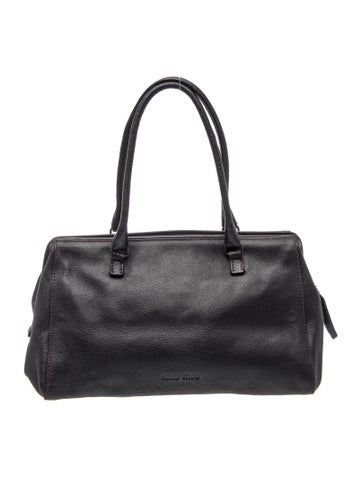 Leather Top Handle Bag