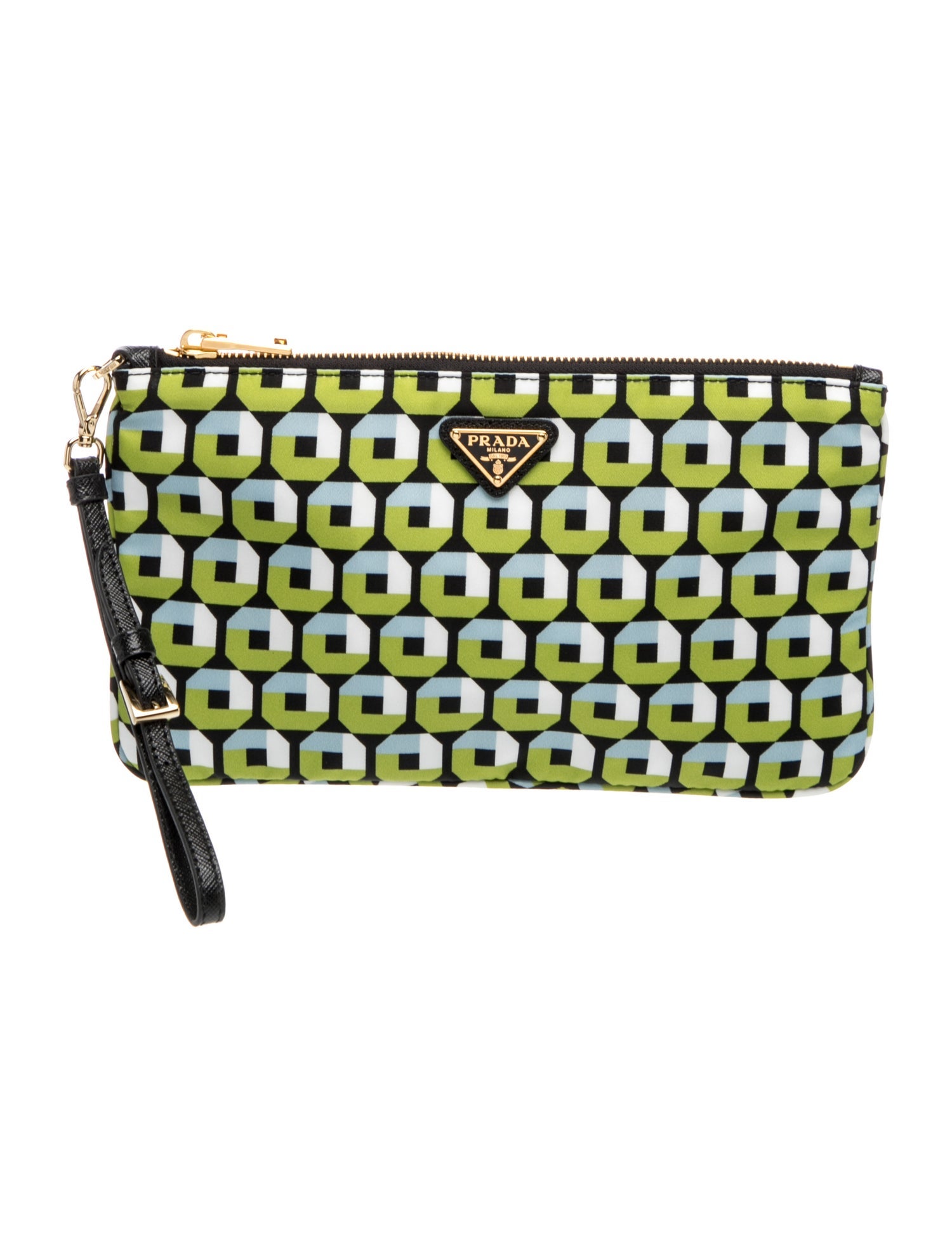 Saffiano Leather Clutch