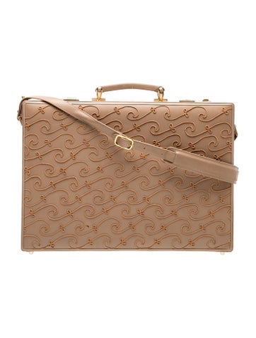 Leather Top Handle Bag