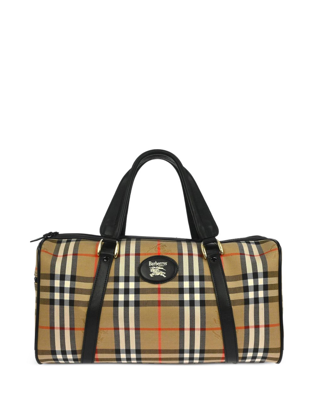 Burberry 1990s Boston house check handbag