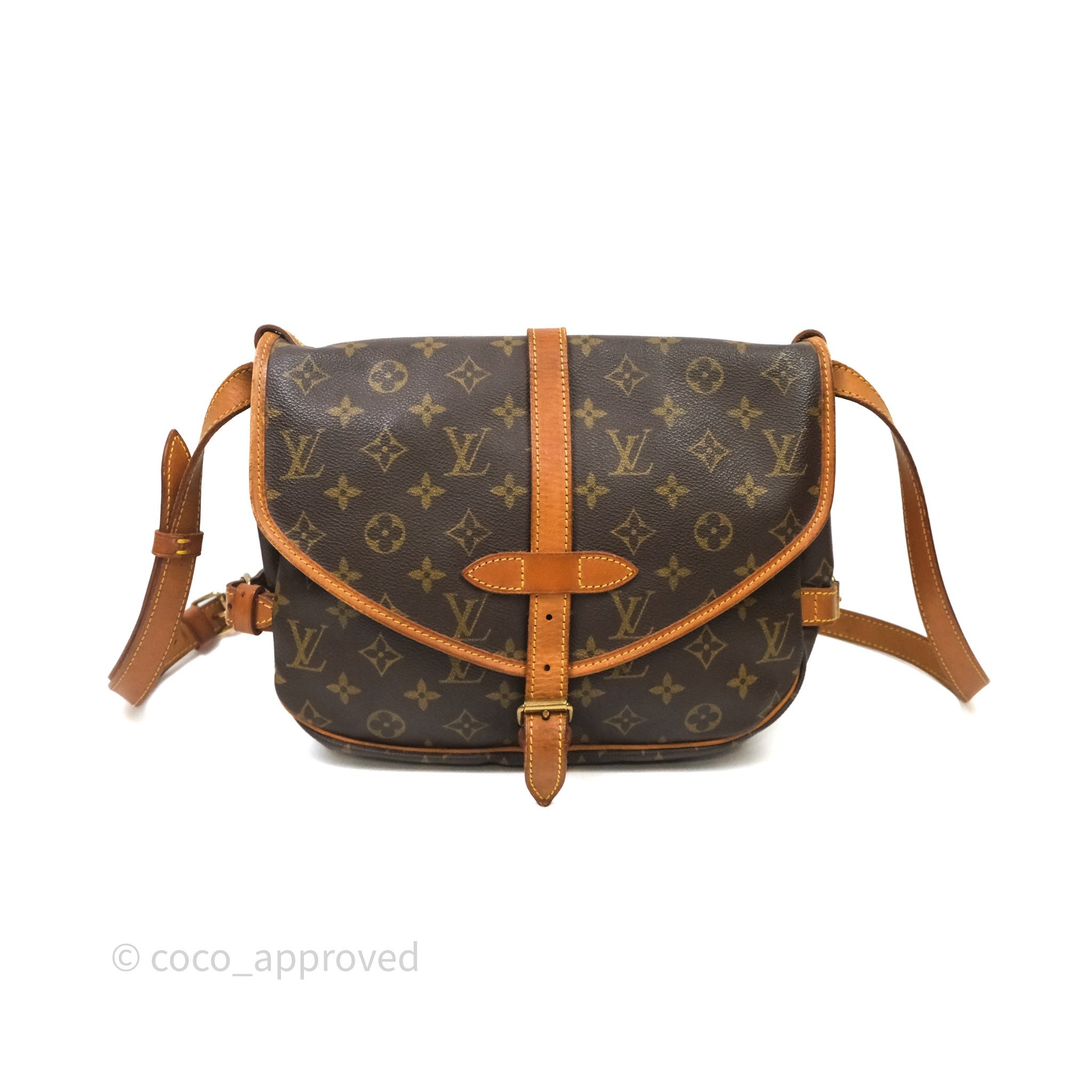 Louis Vuitton Saumur 30 Shoulder Bag Monogram Canvas