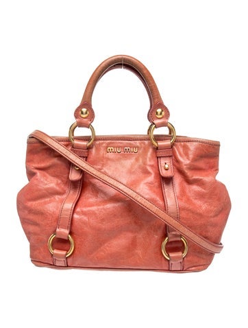 Leather Top Handle Bag