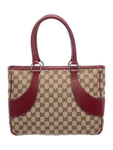 GG Canvas Top Handle Bag