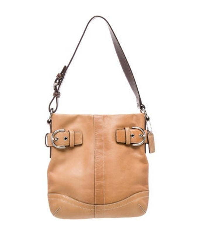 Coach Leather Top Handle Bag