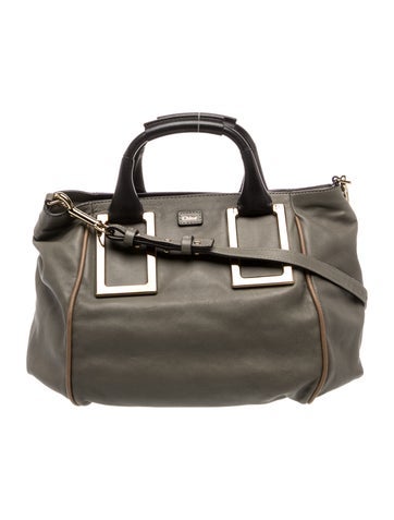 Leather Top Handle Bag