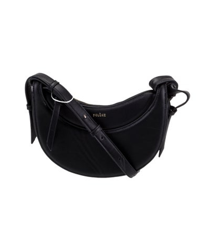 Polene Leather Shoulder Bag