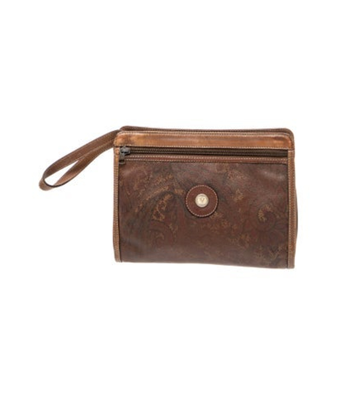 Valentino Leather Clutch