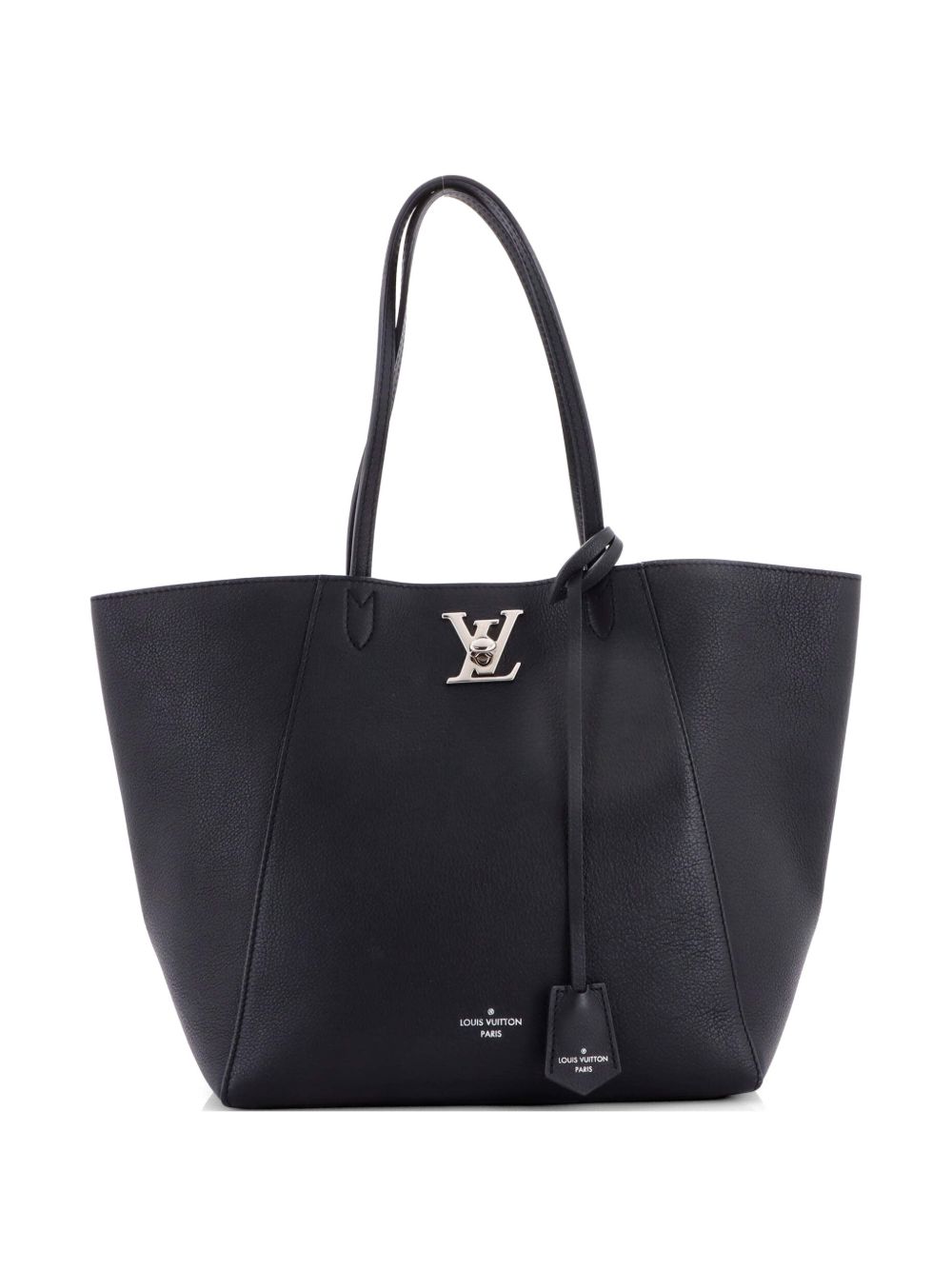 Lockme Cabas Leather tote bag