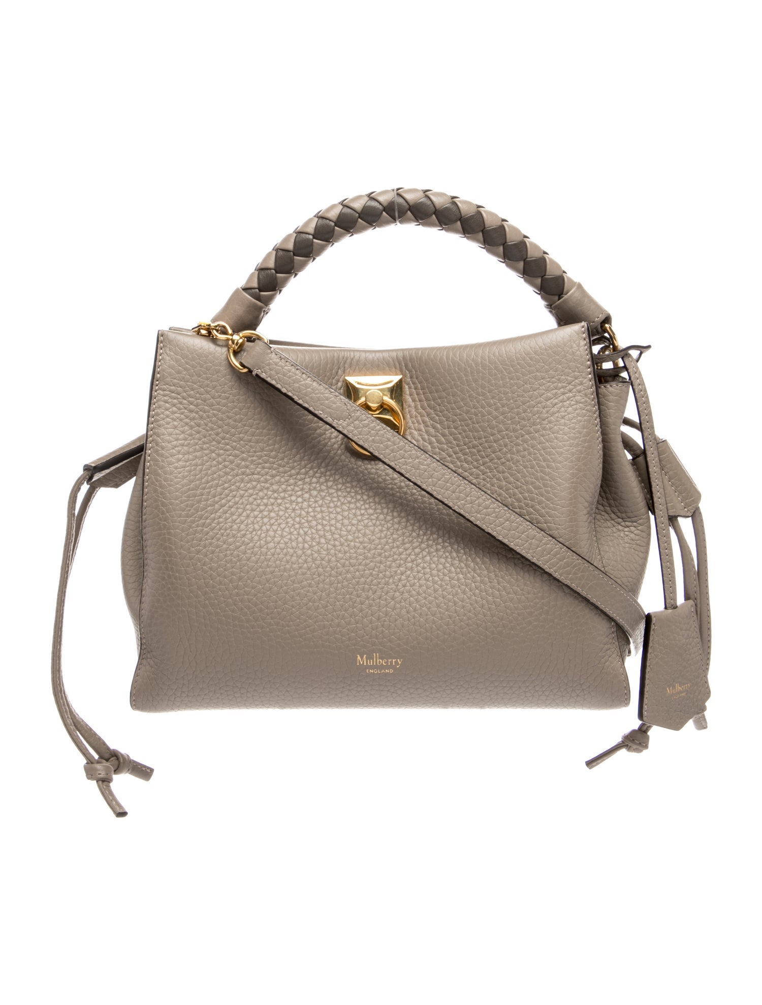 Leather Top Handle Bag