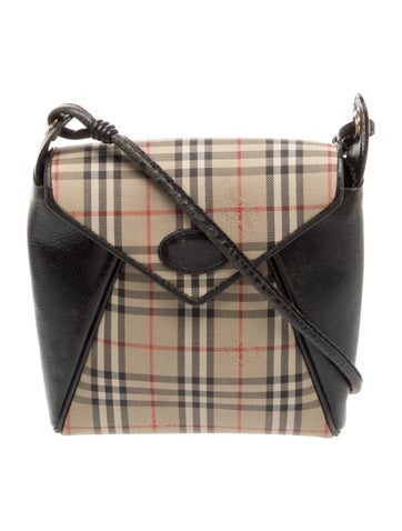 Burberry Haymarket Check Crossbody Bag