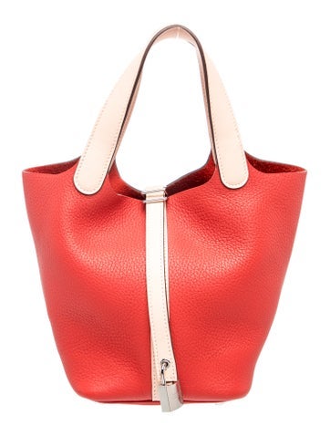 Clemence & Swift Bicolor Picotin Lock 18