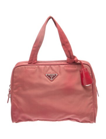 Tessuto Nylon Top Handle Bag Vintage