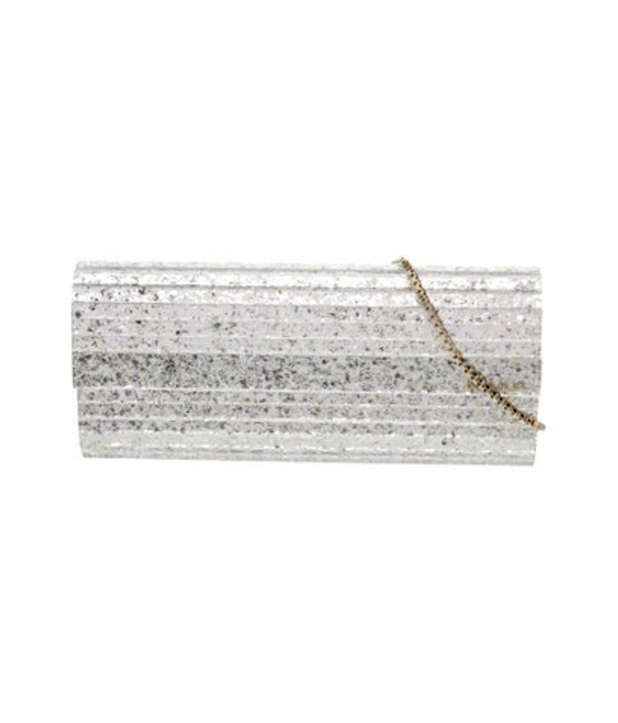 Jimmy Choo Choo Glitter Clutch