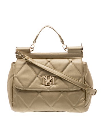 Badgley Mischka Leather Top Handle Bag w/ Tags